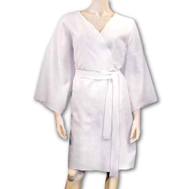 KIMONO MONOUSO LUSSO B.CO C/CINTURA 80 G